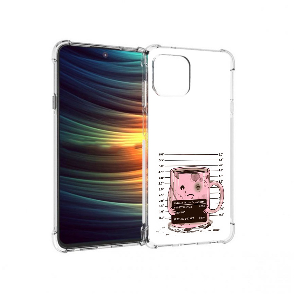 

Чехол MyPads Tocco для Motorola 20 Lite кружка (PT227073.348.420), Прозрачный, Tocco