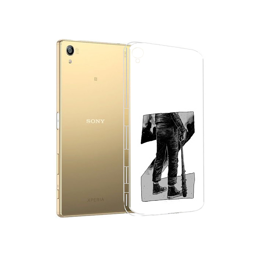 

Чехол MyPads Tocco для Sony Xperia Z5 Premium воин черно белый (PT23243.222.265), Tocco