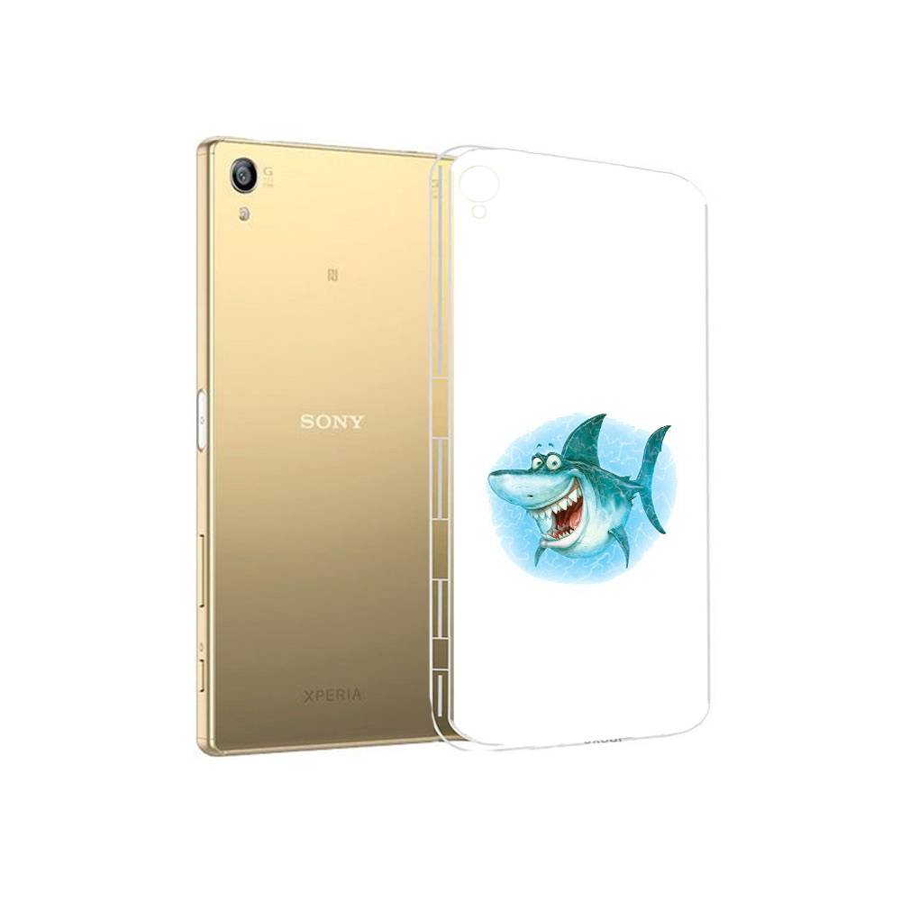 

Чехол MyPads Tocco для Sony Xperia Z5 Premium веселая акула (PT23243.222.261), Прозрачный, Tocco