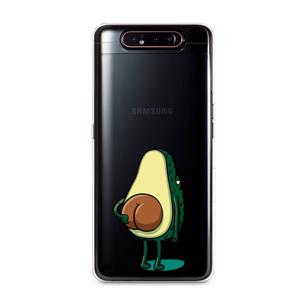 

Чехол Awog на Samsung Galaxy A80 "Попа авокадо", Разноцветный, 28350-10