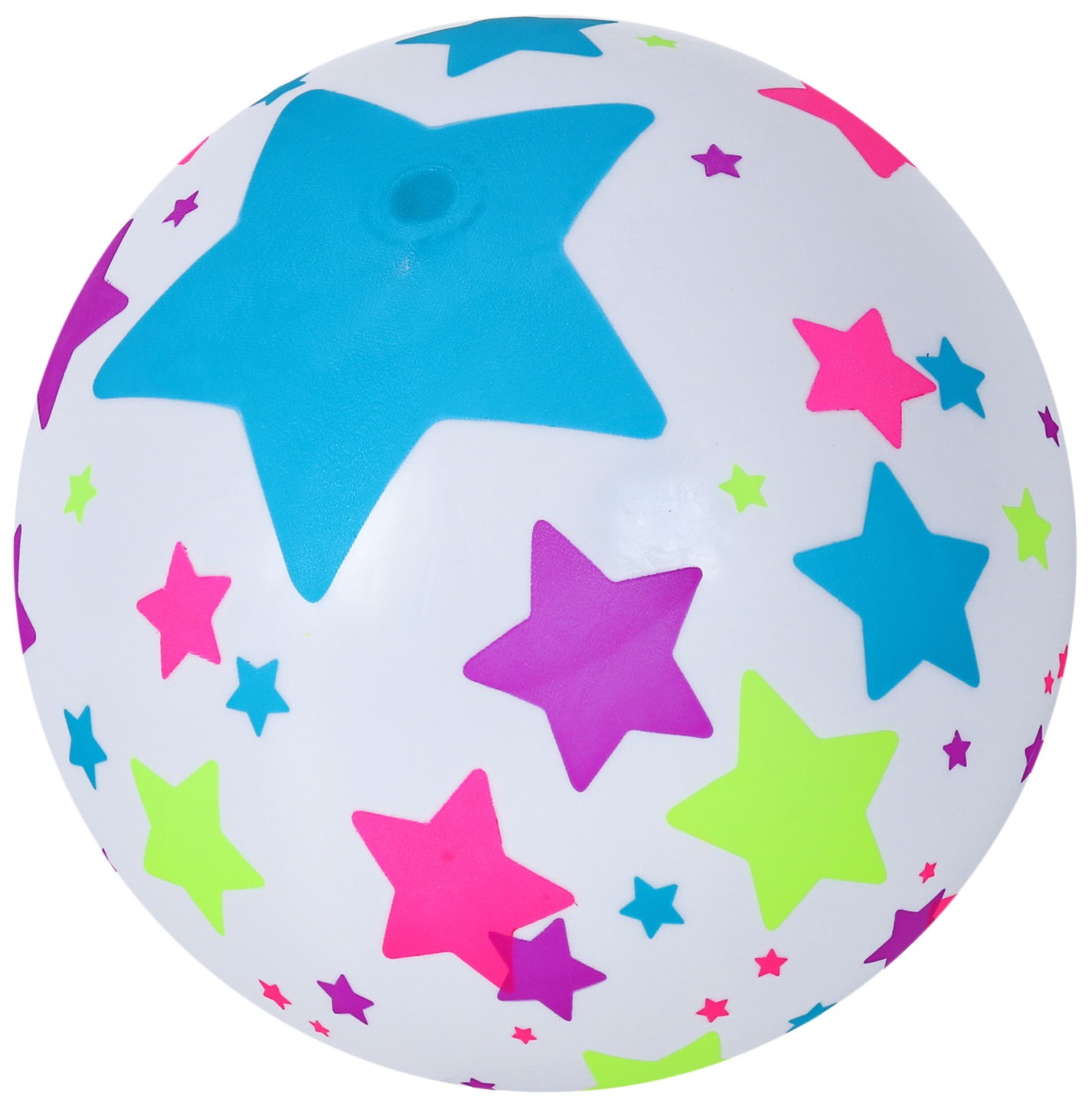 фото Мяч детский звезда синий 22 см nobrand
