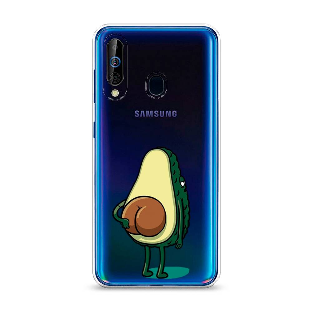 фото Силиконовый чехол "попа авокадо" на samsung galaxy a60 awog