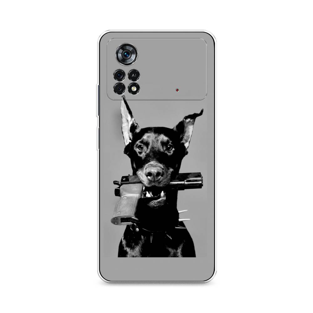 

Чехол Awog "Доберман" для Xiaomi Poco X4 Pro 5G