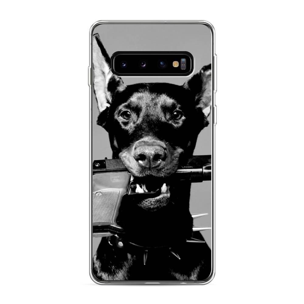 

Чехол Awog "Доберман" для Samsung Galaxy S10