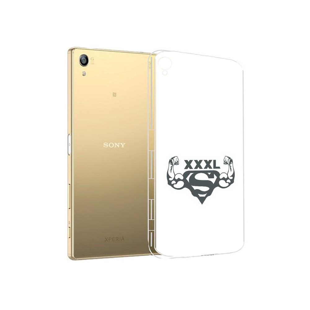 

Чехол MyPads Tocco для Sony Xperia Z5 Premium бодибилдинг супермен (PT23243.222.237), Прозрачный, Tocco
