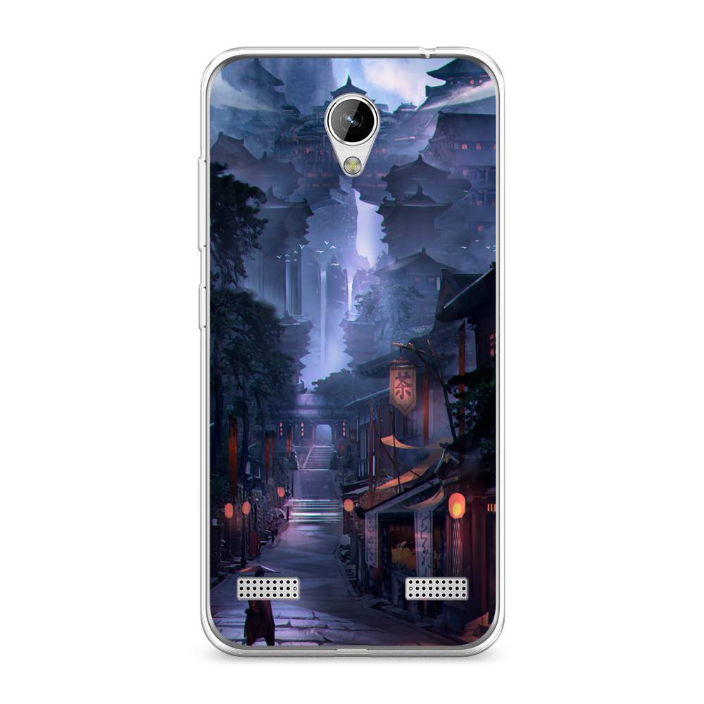 

Чехол Awog на ZTE Blade A520 / ЗТЕ Блэйд A520 "Одинокий самурай", 132050-10