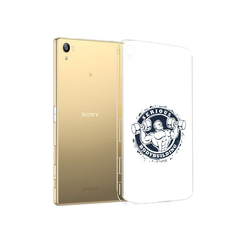 

Чехол MyPads Tocco для Sony Xperia Z5 Premium бодибилдинг воля к победе (PT23243.222.231), Прозрачный, Tocco