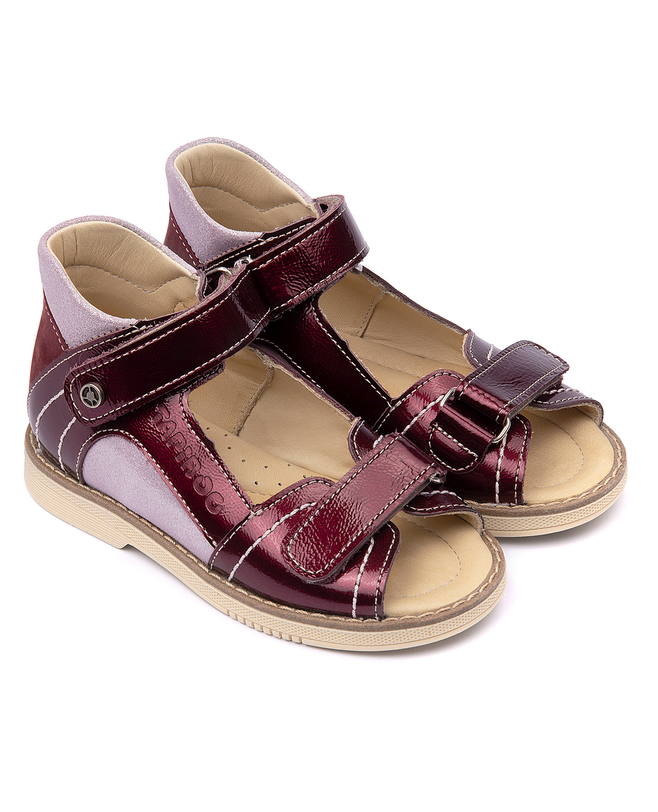 

Сандалии Tapiboo FT-26026.20-OL06O.01 цв.бордо/серебристо-сиреневый р.28, FT-26026.20-OL06O.01