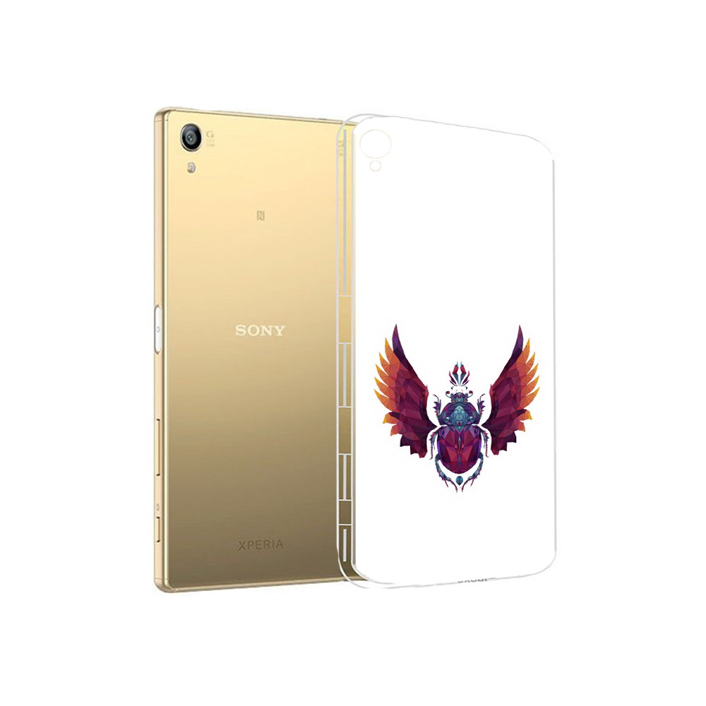 

Чехол MyPads Tocco для Sony Xperia Z5 Premium алмазный скоробей (PT23243.222.219), Прозрачный, Tocco
