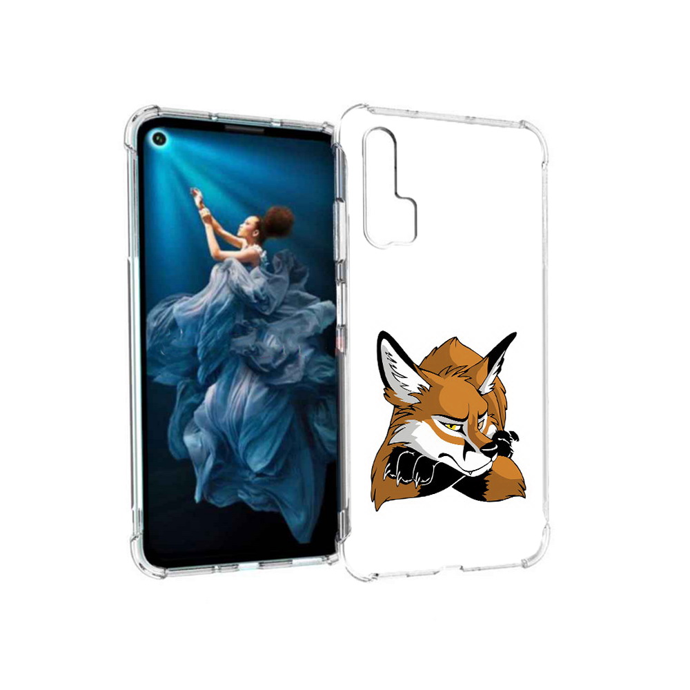 

Чехол MyPads Tocco для Honor 20 Pro фокс (PT129185.18.660), Прозрачный, Tocco