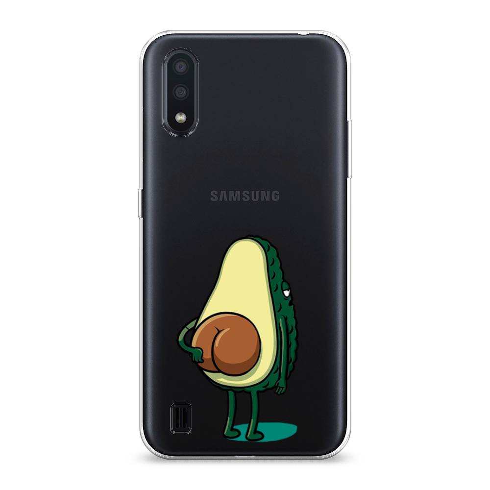 

Чехол Awog на Samsung Galaxy A01 "Попа авокадо", Разноцветный, 29550-10