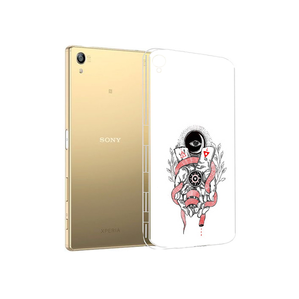 

Чехол MyPads Tocco для Sony Xperia Z5 Premium абстрация связанные руки (PT23243.222.213), Прозрачный, Tocco