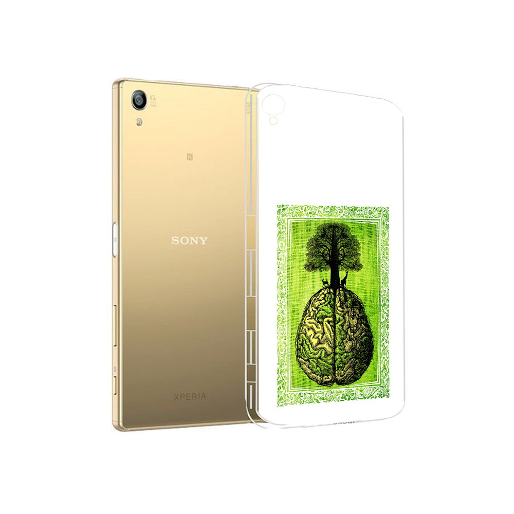 

Чехол MyPads Tocco для Sony Xperia Z5 Premium абстракция здоровый мозг (PT23243.222.211), Прозрачный, Tocco