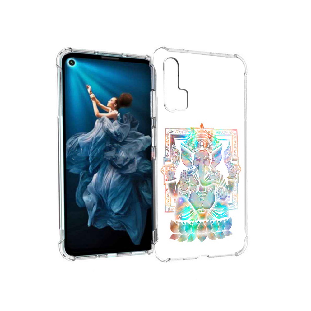 

Чехол MyPads Tocco для Honor 20 Pro умный слон (PT129185.18.654), Прозрачный, Tocco