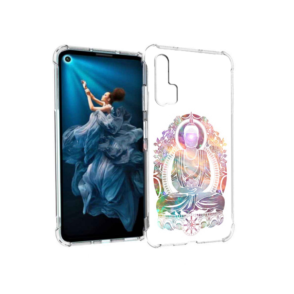

Чехол MyPads Tocco для Honor 20 Pro умный мужчина абстракция (PT129185.18.651), Прозрачный, Tocco