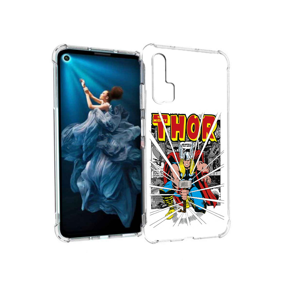 

Чехол MyPads Tocco для Honor 20 Pro тор рисунок (PT129185.18.647), Прозрачный, Tocco