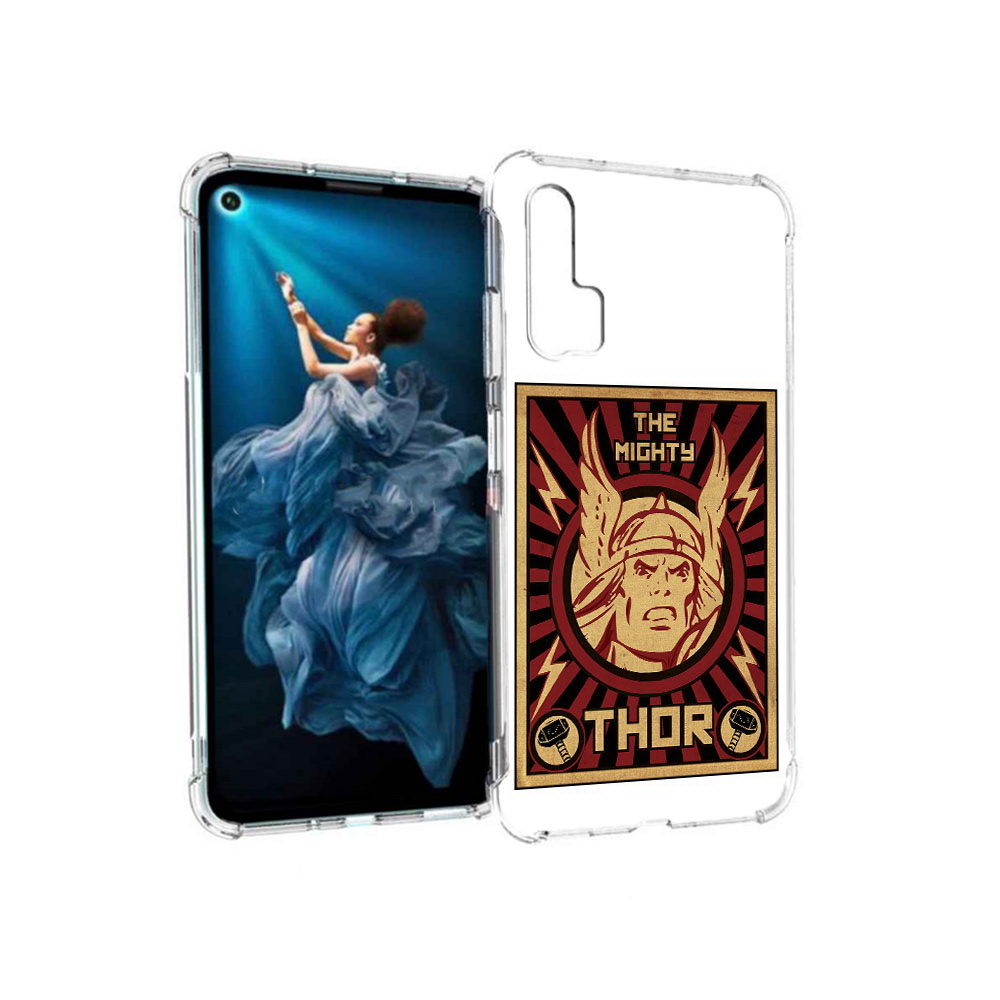 

Чехол MyPads Tocco для Honor 20 Pro тор лицо (PT129185.18.646), Прозрачный, Tocco