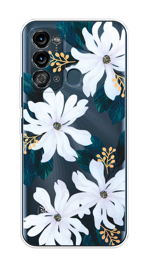 

Чехол на Itel Vision 3 "Delilah Flower", Зеленый;белый, 3200850-1