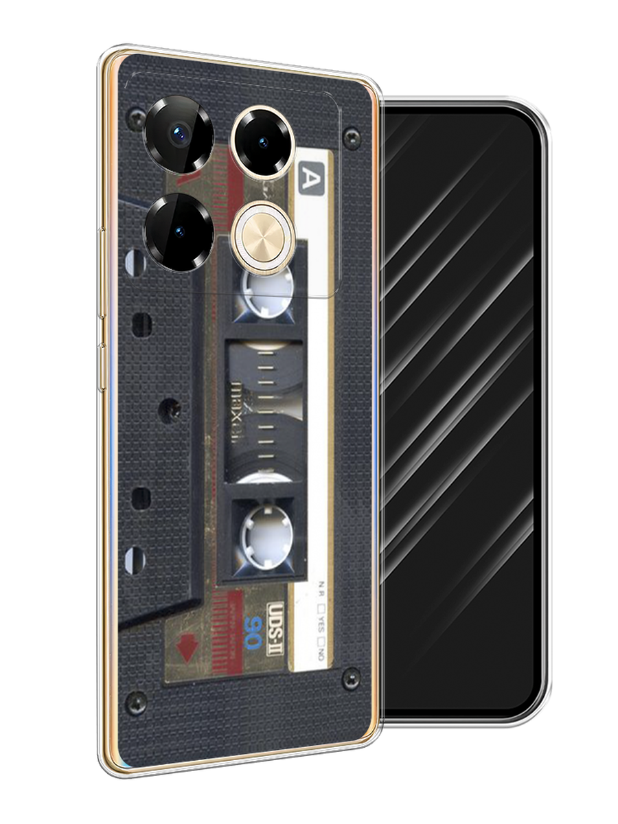 

Чехол Awog на Infinix Note 40 Pro "Пленочная кассета", Серый;белый, 3105750-1