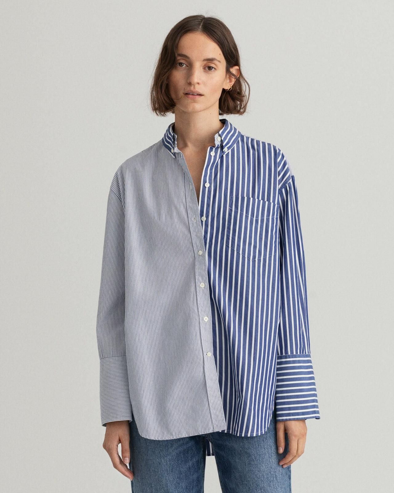 

Рубашка женская GANT 4311229 разноцветная 40 EU, Разноцветный, 4311229
