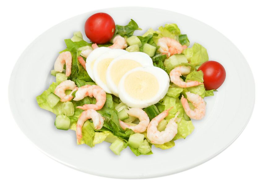 

Салат Мафия вкуса Цезарь с северной креветкой 180 г