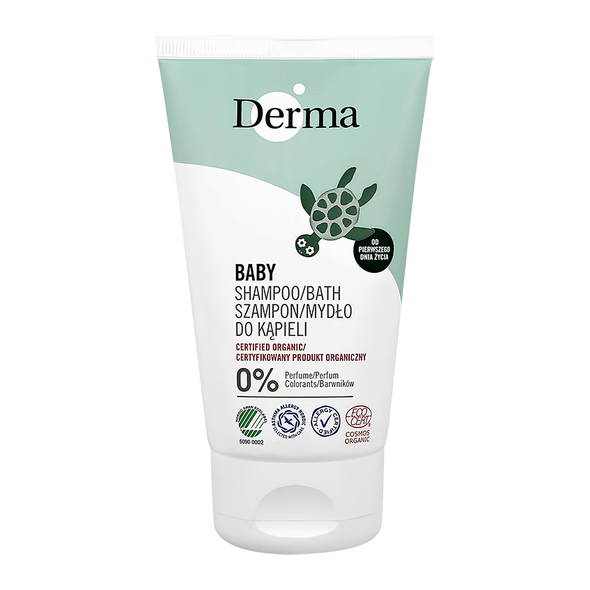 

Шампунь и гель для душа детский DERMA BABY с экстрактом алоэ вера 150 мл, BABY
