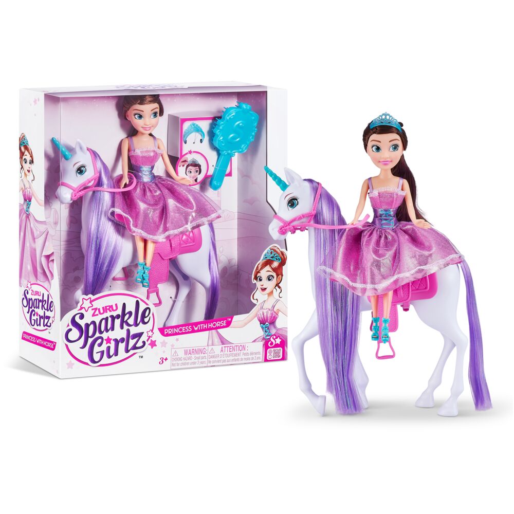 Кукла ZURU SPARKLE GIRLZ Принцесса с Лошадью 10057