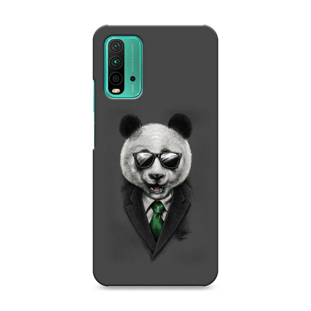 

Пластиковый чехол "Деловая панда" на Xiaomi Redmi 9T, 39820-7