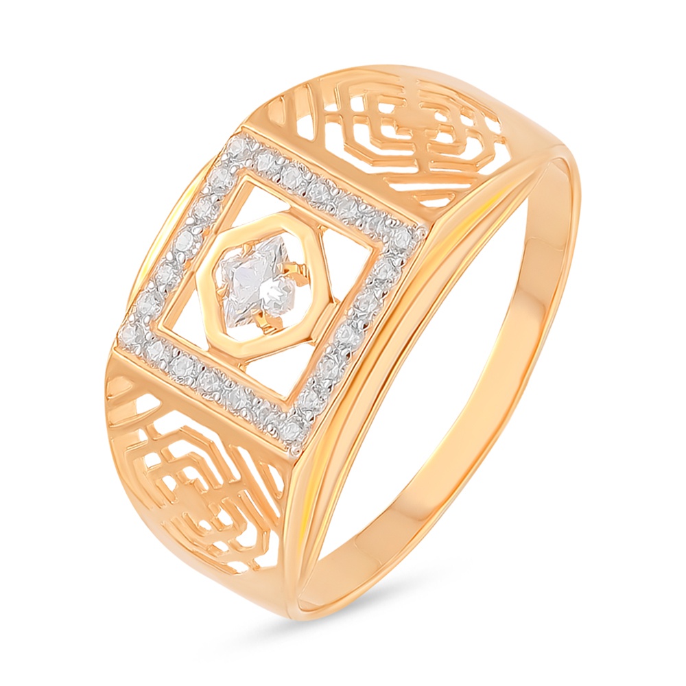 

Кольцо из красного золота с фианитом р.  585Gold 601006079, 601006079