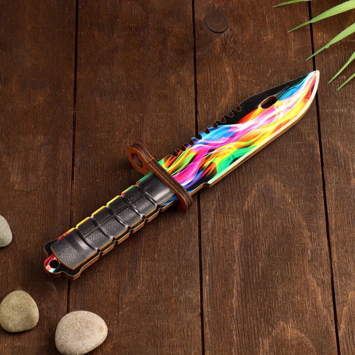 фото Сувенир деревянный "штык-нож" микс дарим красиво