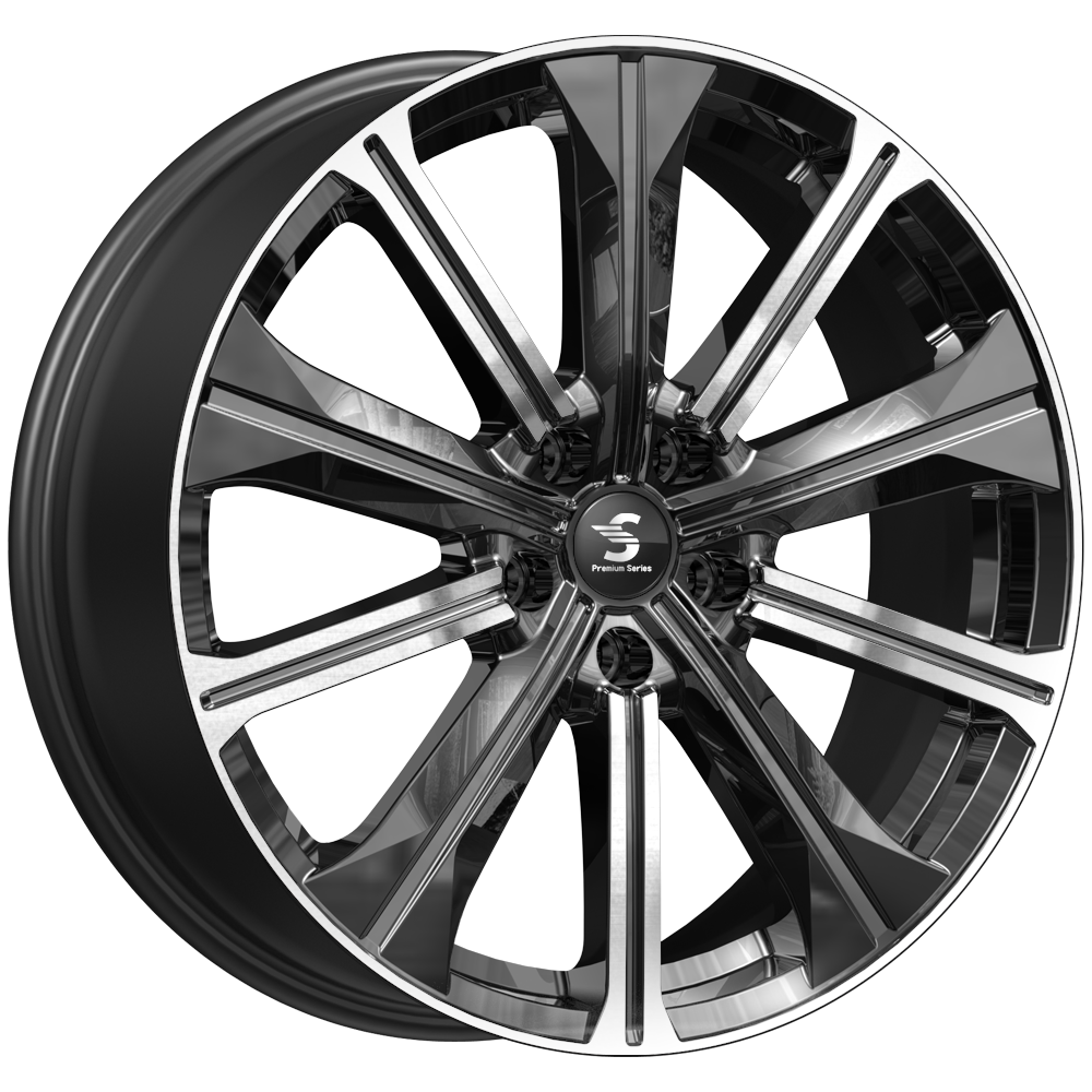 

Диски Premium Series КР013 Haval F7_F7x R19x7.0J 5x114.3 ET40 ЦО64.1, Графит;серебристый, КР013 Haval F7_F7x