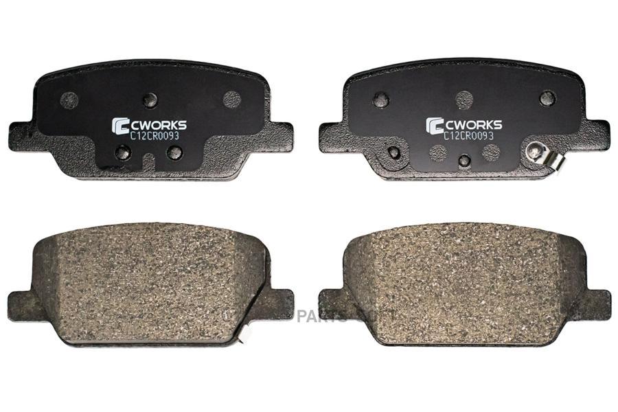 

Тормозные колодки CWORKS задние Low Metallic c12cr0093