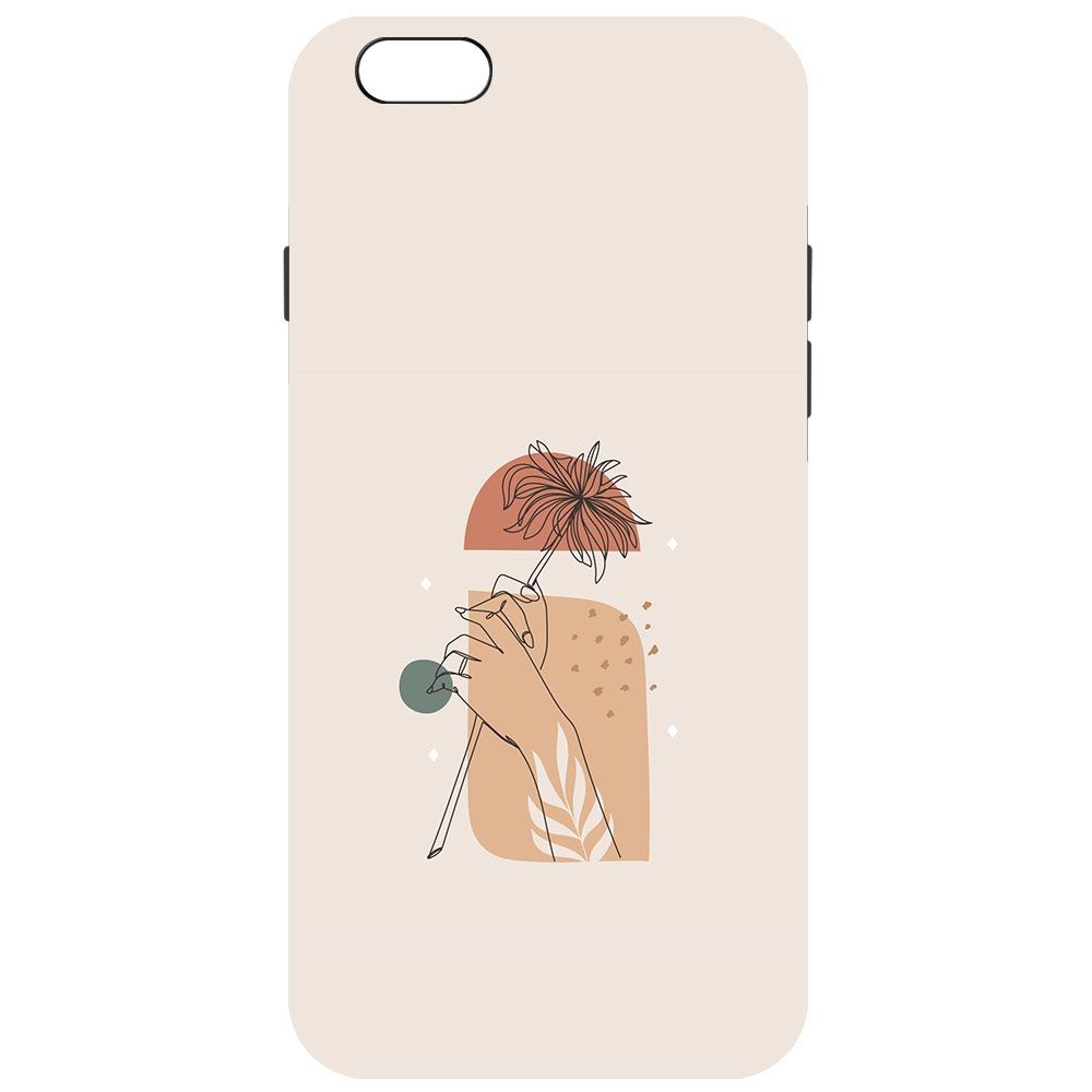 

Чехол-накладка Krutoff Soft Case Романтика для iPhone 6 Plus/6s Plus черный