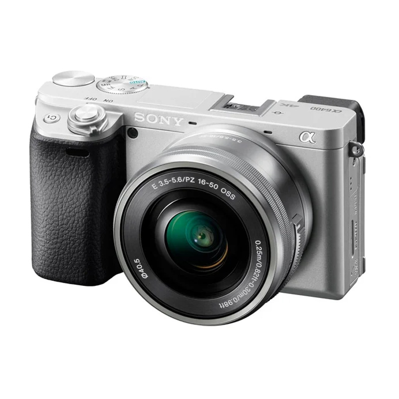 

Беззеркальный фотоаппарат Sony a6400 Kit 16-50mm, серебристый, A6400 Kit 16-50mm