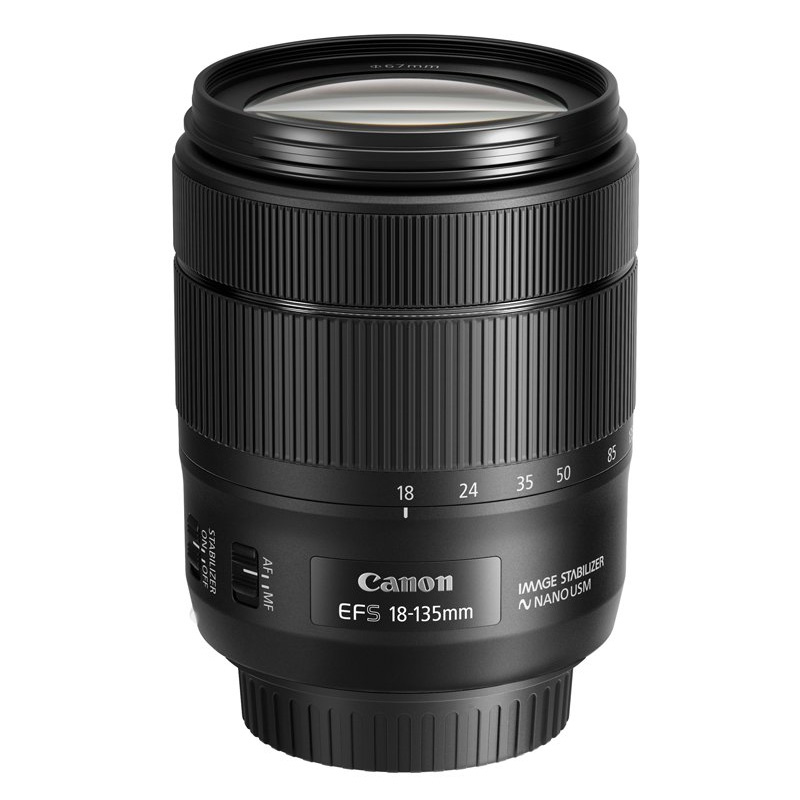 Объектив Canon EF-S 18-135mm f/3.5-5.6 IS STM черный