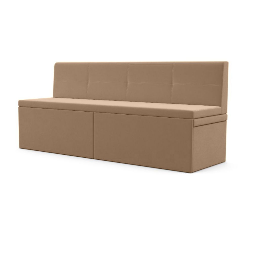 Диван-кровать Фокус Лего 186х58х83 см бежевый велюр