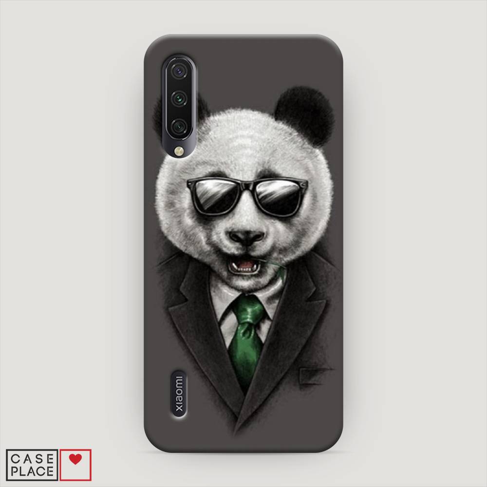 

Пластиковый чехол "Деловая панда" на Xiaomi Mi CC9E, 35920-7