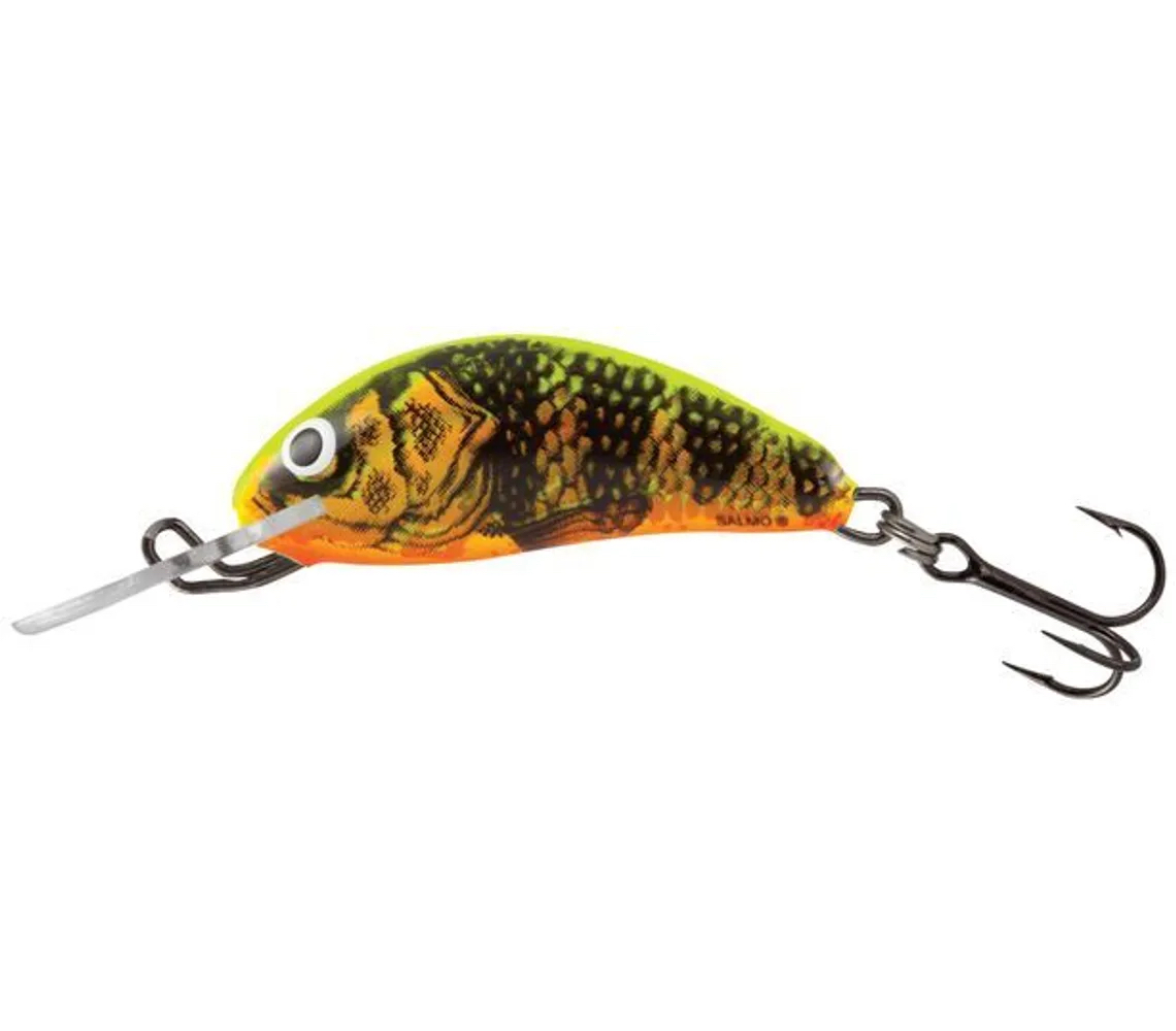 

Воблер плавающий Salmo Hornet F 03/GFP, Оранжевый;черный;желтый, Hornet