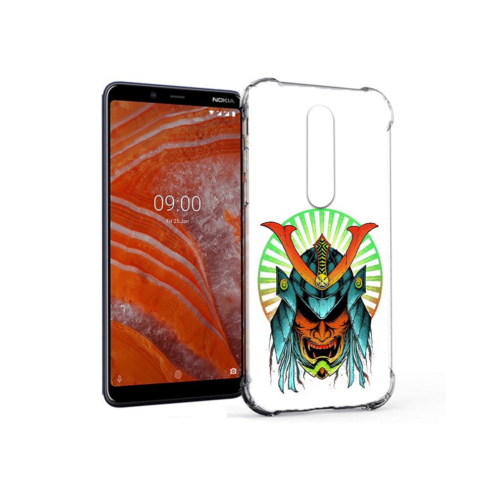 

Чехол MyPads Tocco для Nokia 3.1 Plus ешимитсу рисунок (PT121397.96.345), Прозрачный, Tocco