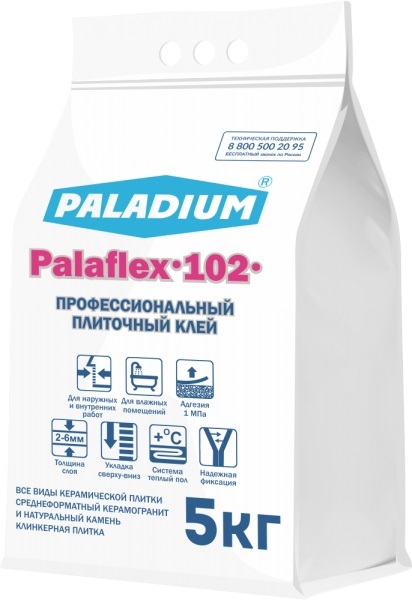 фото Плиточный клей paladium palaflex-102 5кг