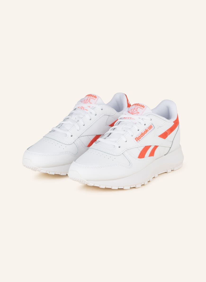 

Кроссовки женские Reebok 1001303512 белые 40 RU (доставка из-за рубежа), 1001303512