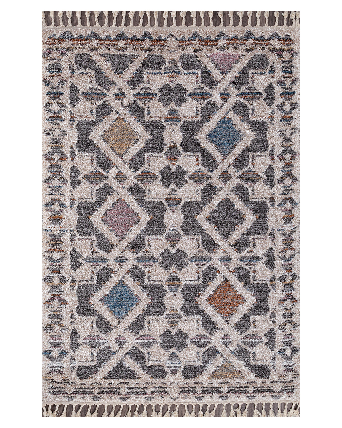 

Ковёр Merinos Uvita 160x230 прямоугольный бежевый/серый/разноцветный O0464