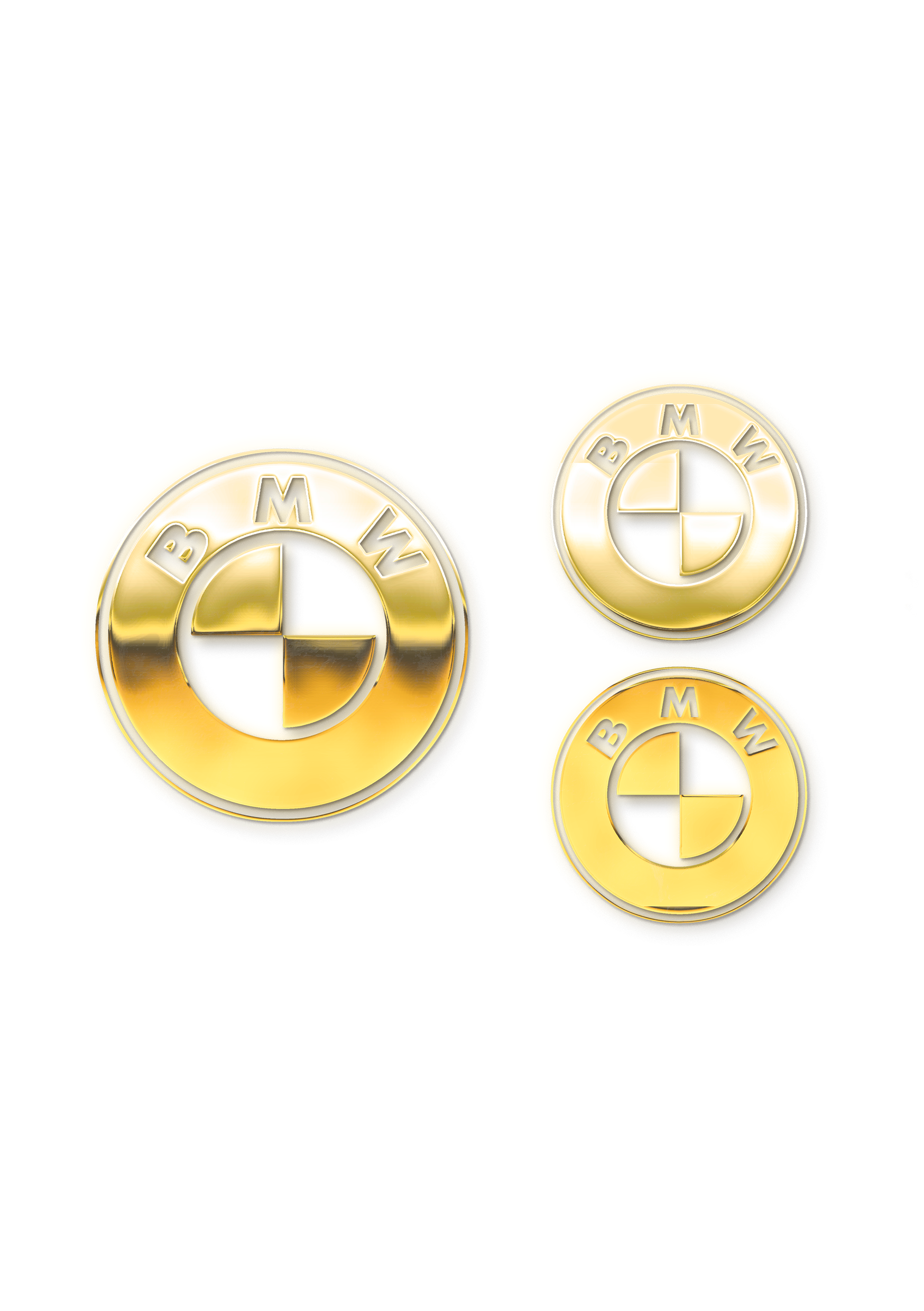 

Наклейка на телефон Silver&Golden Sticker БМВ