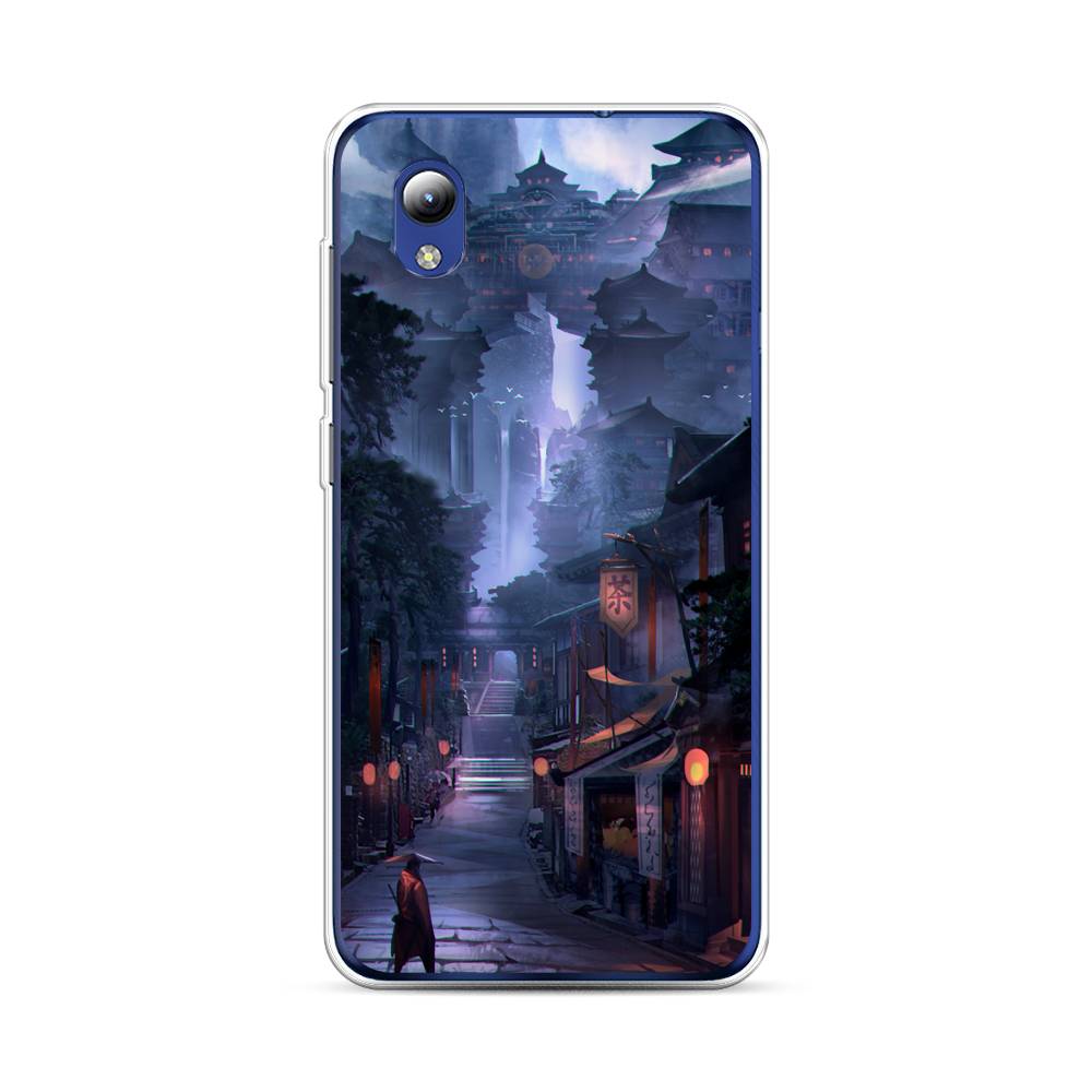 

Чехол Awog на ZTE Blade A31 Lite / ЗТЕ Блэйд A31 Lite "Одинокий самурай", Разноцветный, 134750-10