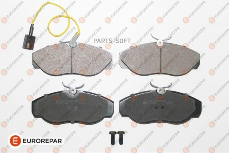 

EUROREPAR Колодки тормозные дисковые CITROEN JUMPER(230) 2.8 HDi 1994>