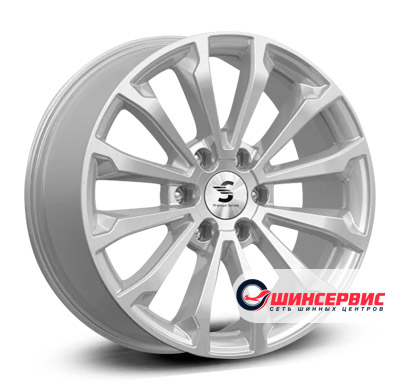 

Диски Premium Series КР006 Pajero Sport R20x8.5J 6x139.7 ET33 ЦО67.1, Серебристый, КР006 Pajero Sport