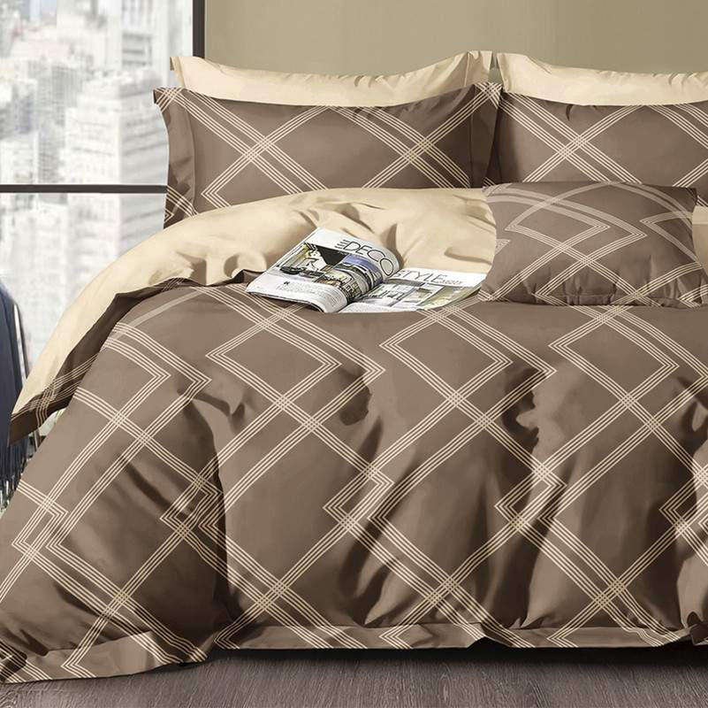 

Комплект постельного белья Cleo Satin De Luxe 15/889-SK, Satin De Luxe