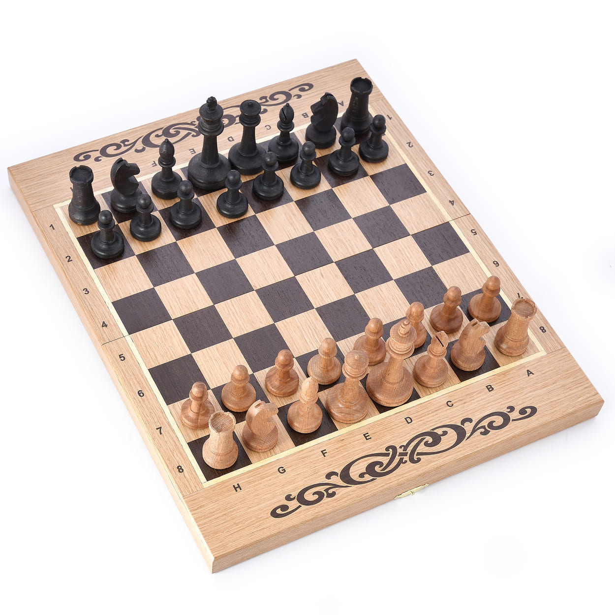 фото Шахматы и нарды woodgames блокер дуб wg-w020