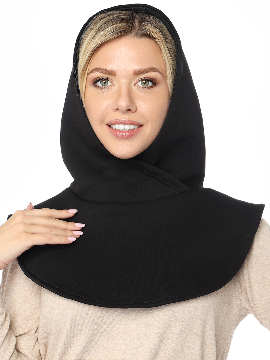 Капор женский iUshanka A36942 черная, one size