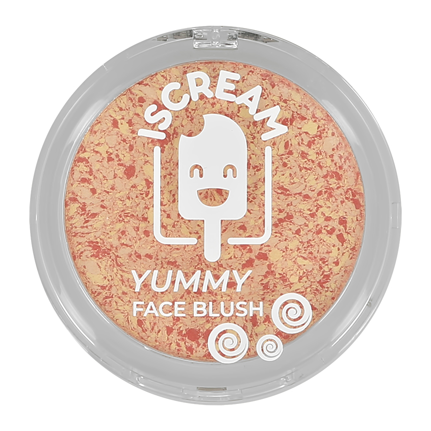 Румяна для лица ISCREAM YUMMY тон 03 exotic smoothie iscream хайлайтер румяна yummy 2 в 1